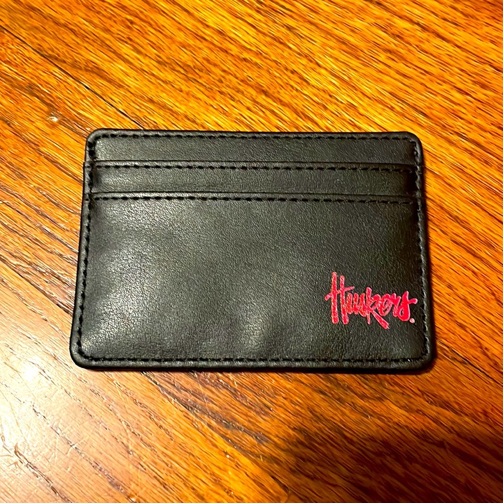 Men’s Husker Card Wallet BRAND NEW
